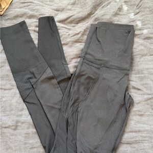 lululemon athletica Black Perforated High-Waist Leggings